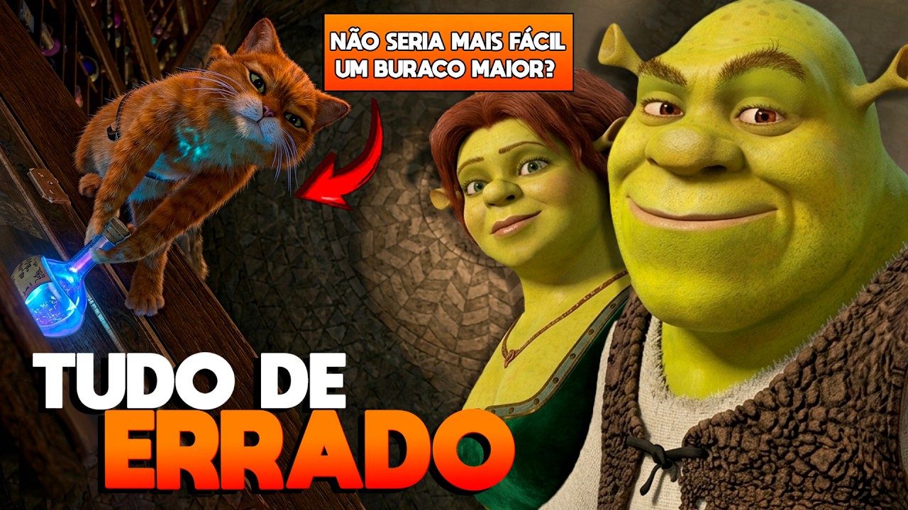 TUDO de ERRADO com SHREK 2