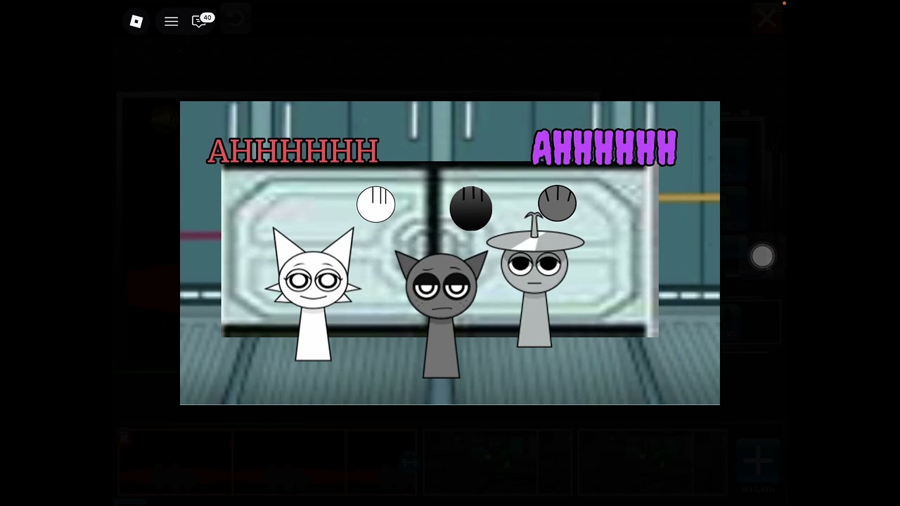Among us 8 Roblox, sprunki and among us