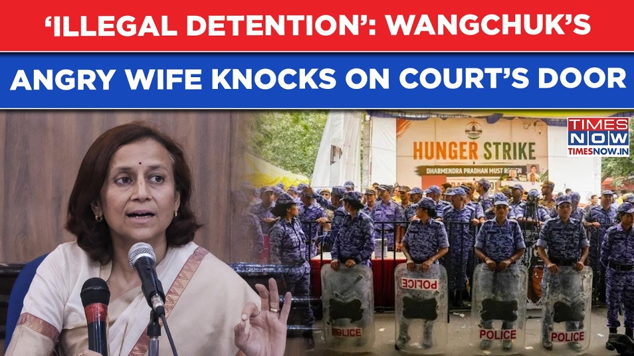 Wangchuk&rsquo;s Angry Wife Knocks On High Court&rsquo;s Door, Gitanjali Angmo&rsquo;s &lsquo;Illegal Detention&rsquo; Allegations