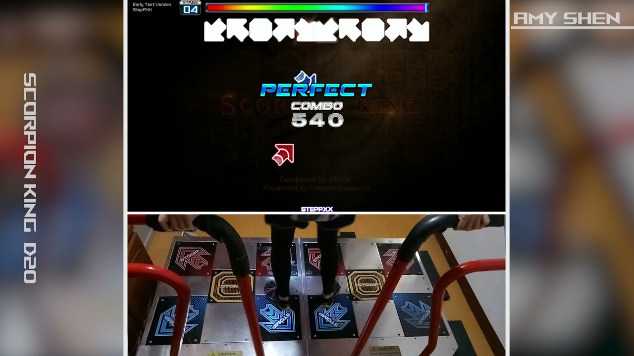 Scorpion King - D20 - [Pump It Up Prime]  - PIU(STEPPXX) - by Amy Shen