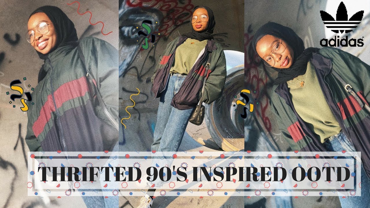 90's Inspired Thrifted OOTD | Mini Vlog at Graffiti Pier