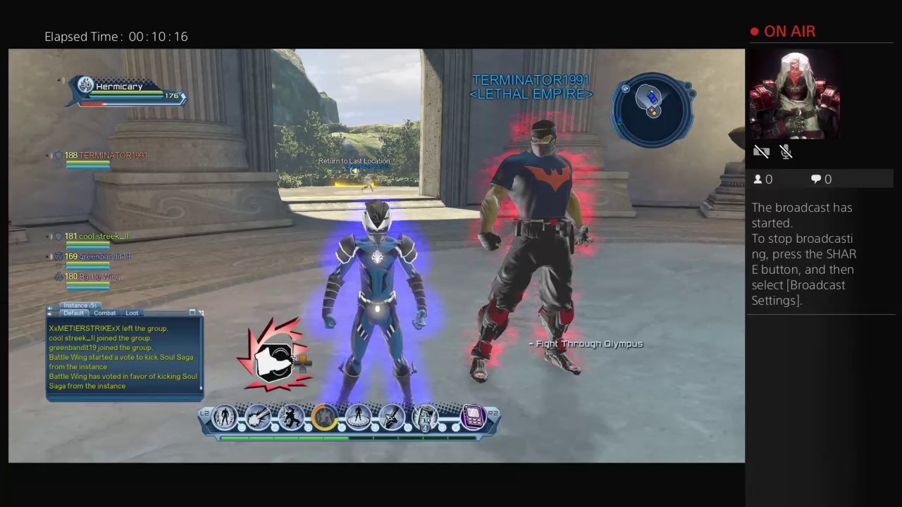 LOCKDOWN2313's Live PS4 DCUO Broadcast