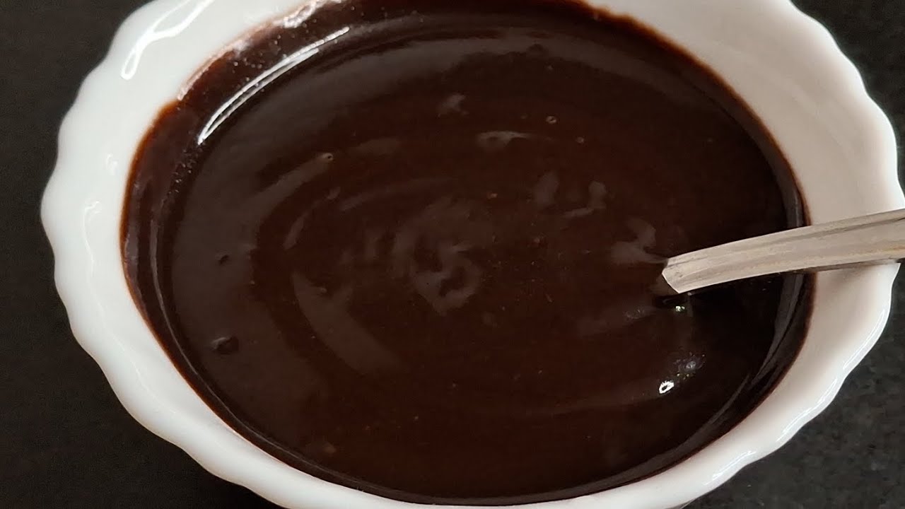 Instant Chocolate Ganache recipe || Kid's Favorite Desert😍