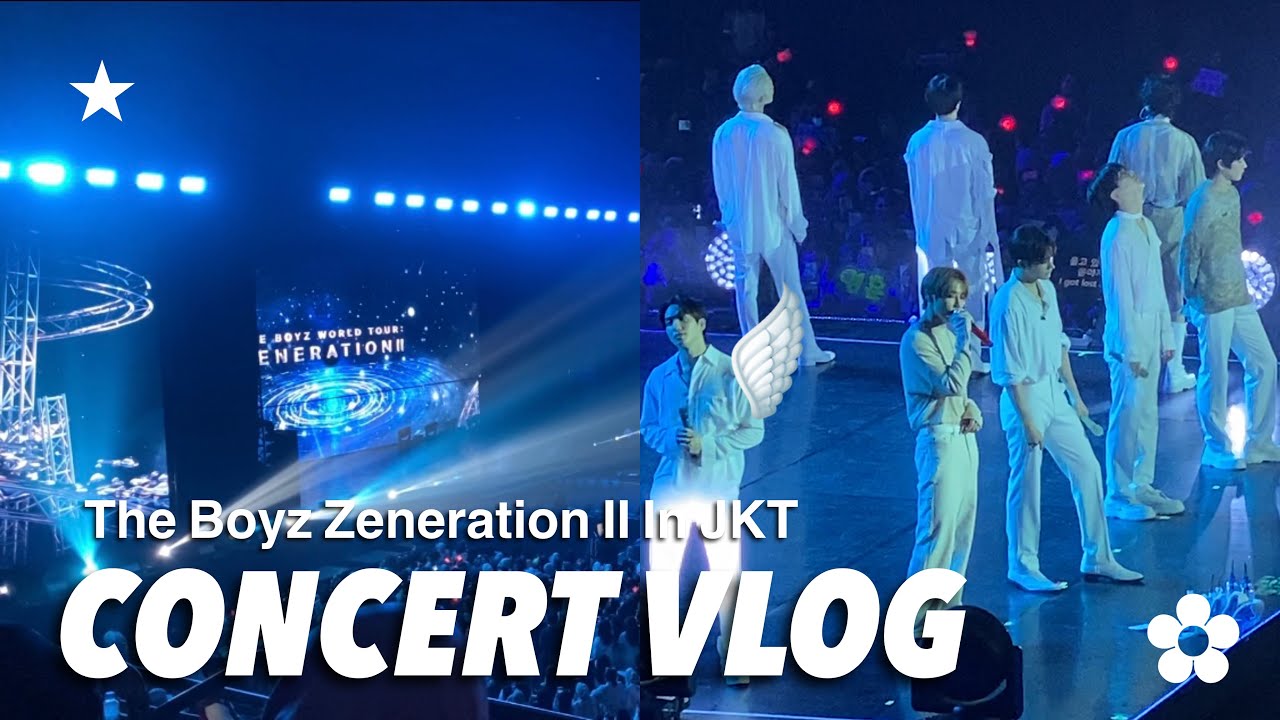 concert vlog —, The Boyz Zeneration II in Jakarta ⛓️🤍🔥
