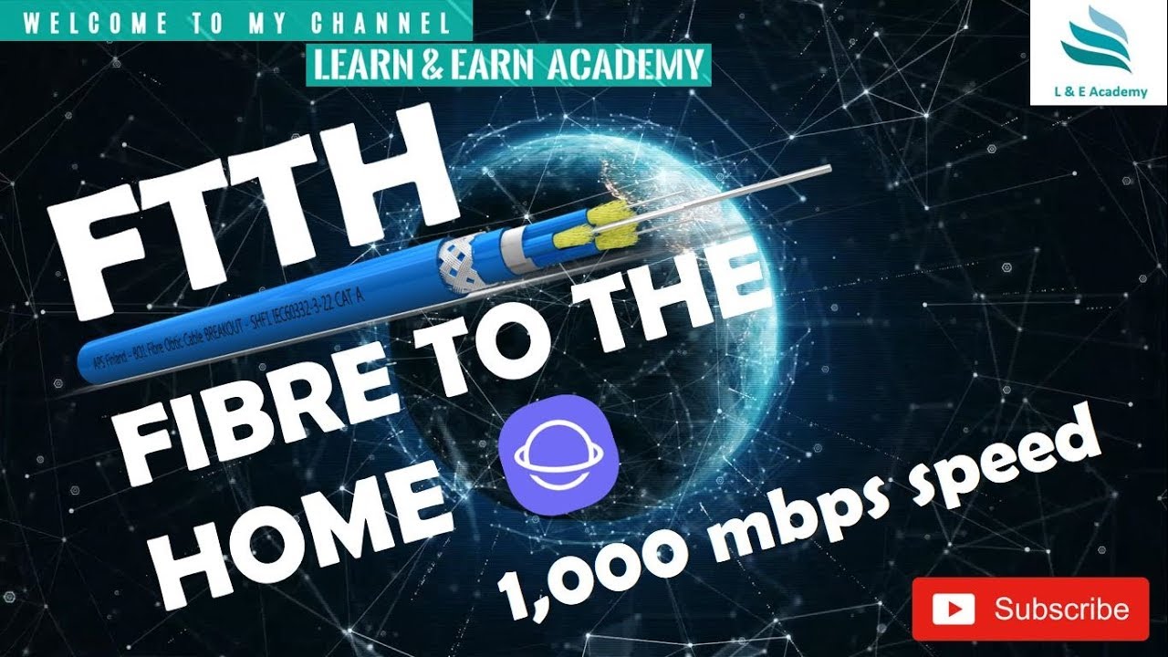 Fibre to the Home (FTTH) || Digital India || The Future ||