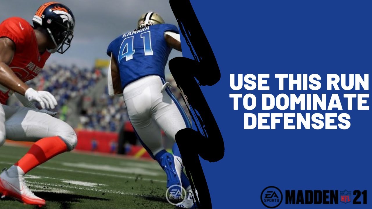 The Best Run in Madden 21| How to Run the Ball Effectively in Madden 21| Wide Zone Full Breakdown|