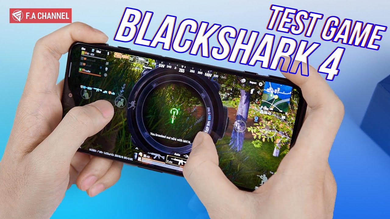 TEST Game BlackShark 4 - PUBG Mobile Maxsetting 60FPS, Đỉnh Cao Gaming Phone 