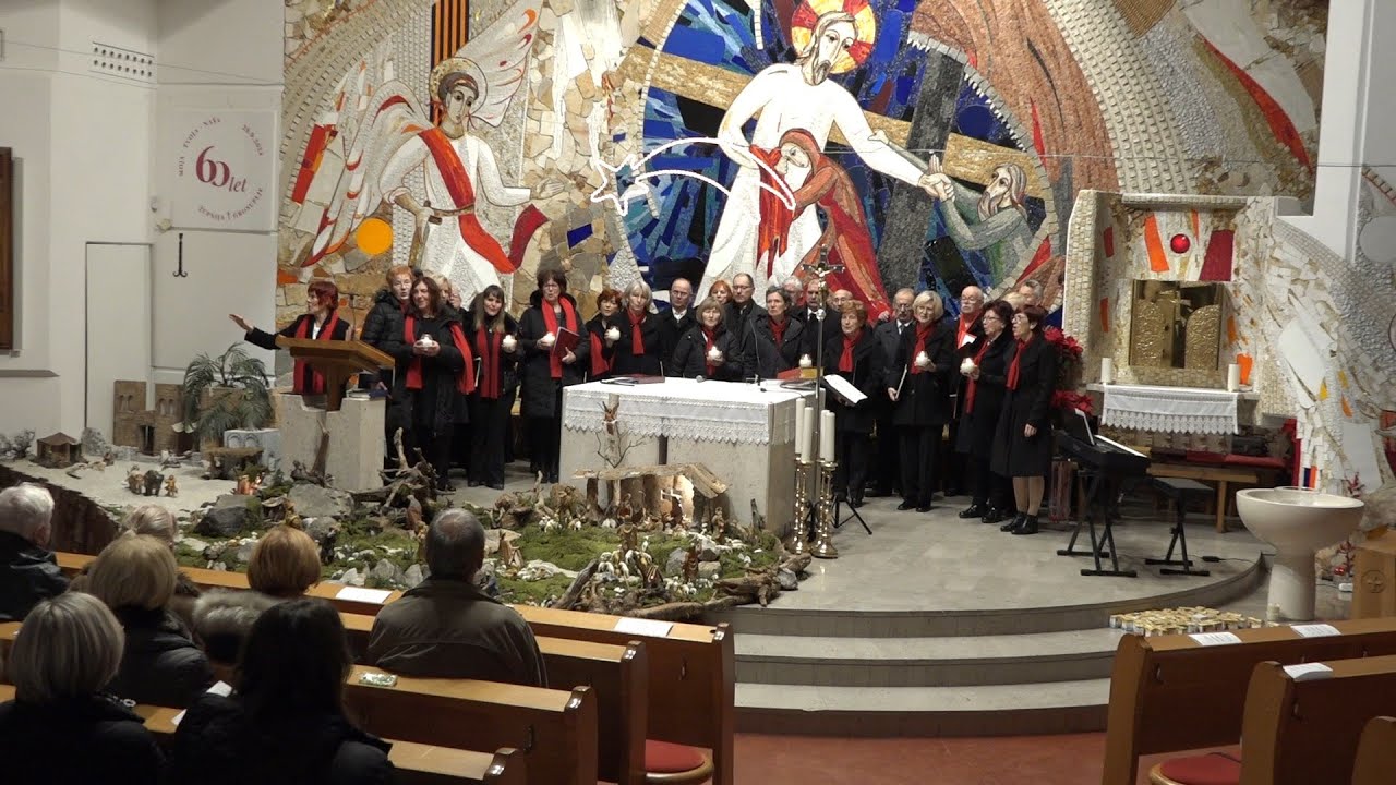 Božični koncert MePZ Grosuplje in MePZ Zgodnja danica