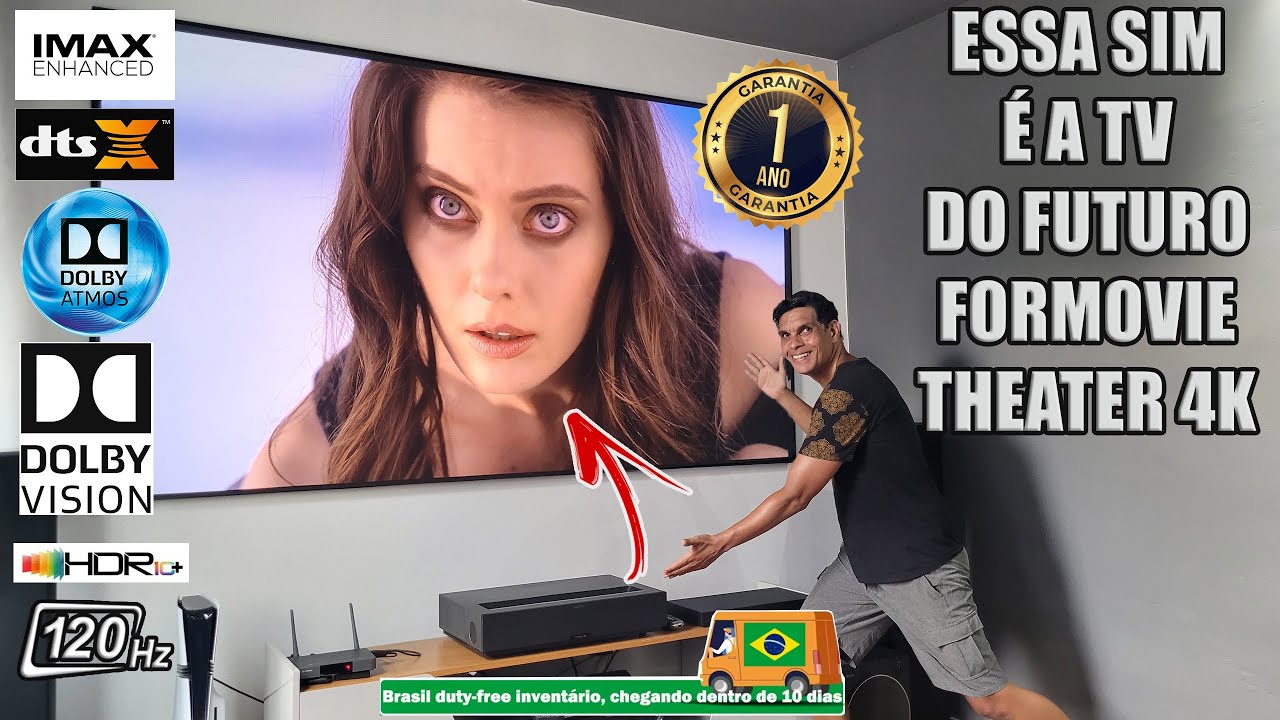 ESSA É A TV DO FUTURO FORMOVIE THEATER LASER 4K