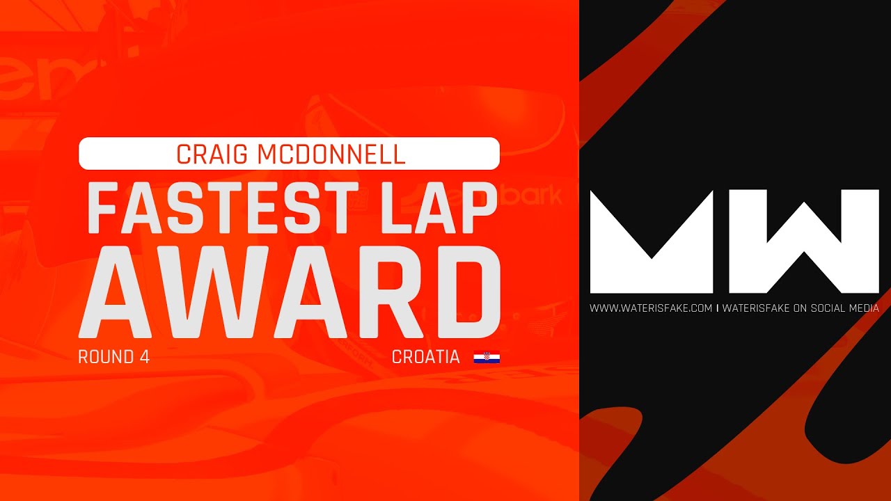 @WaterIsFake Fastest Lap Award: AIC Season 5 R4 (Craig McDonnell/Macca Motorsport)