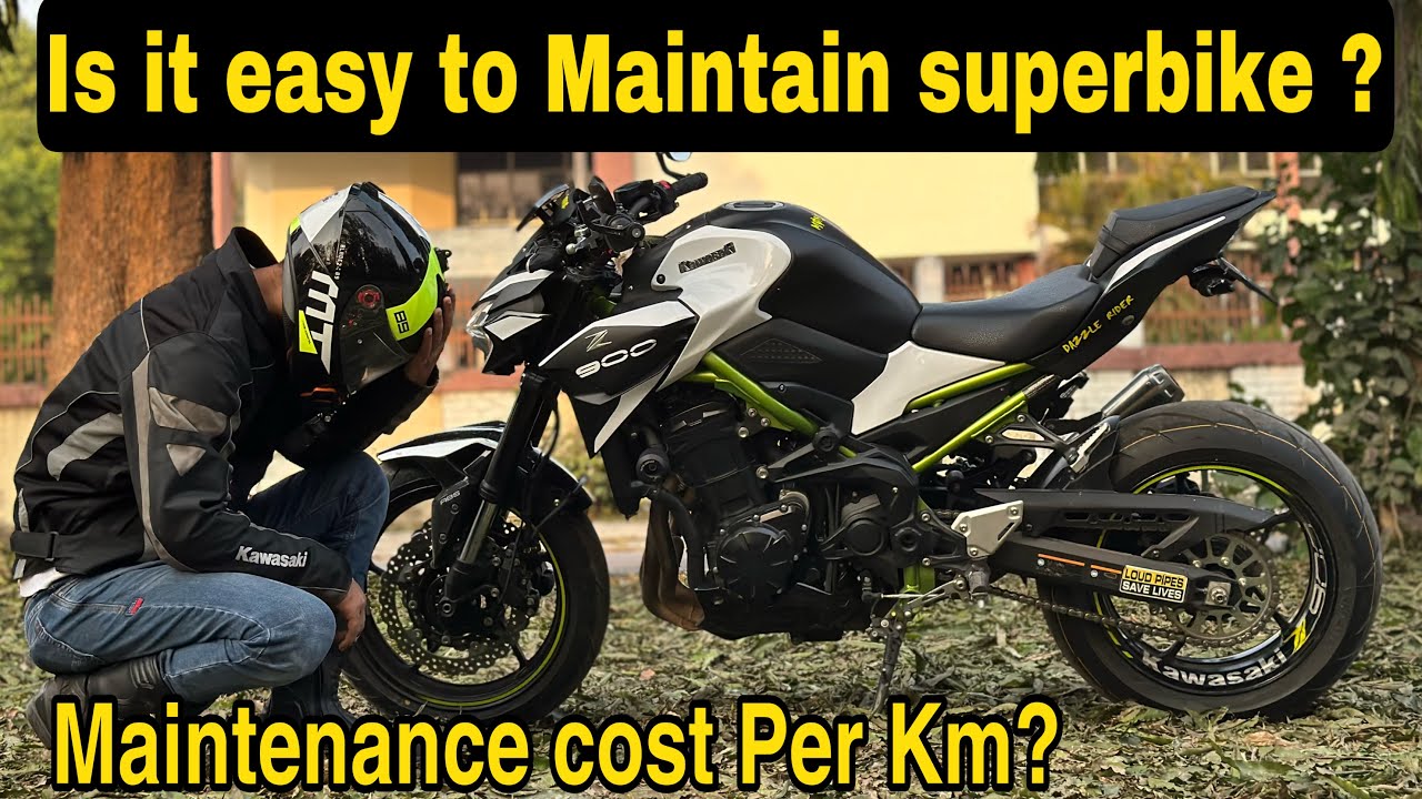 Per Km Running Cost of Kawasaki Z900 with Loudest Exhaust ? Expensive ? 🧐