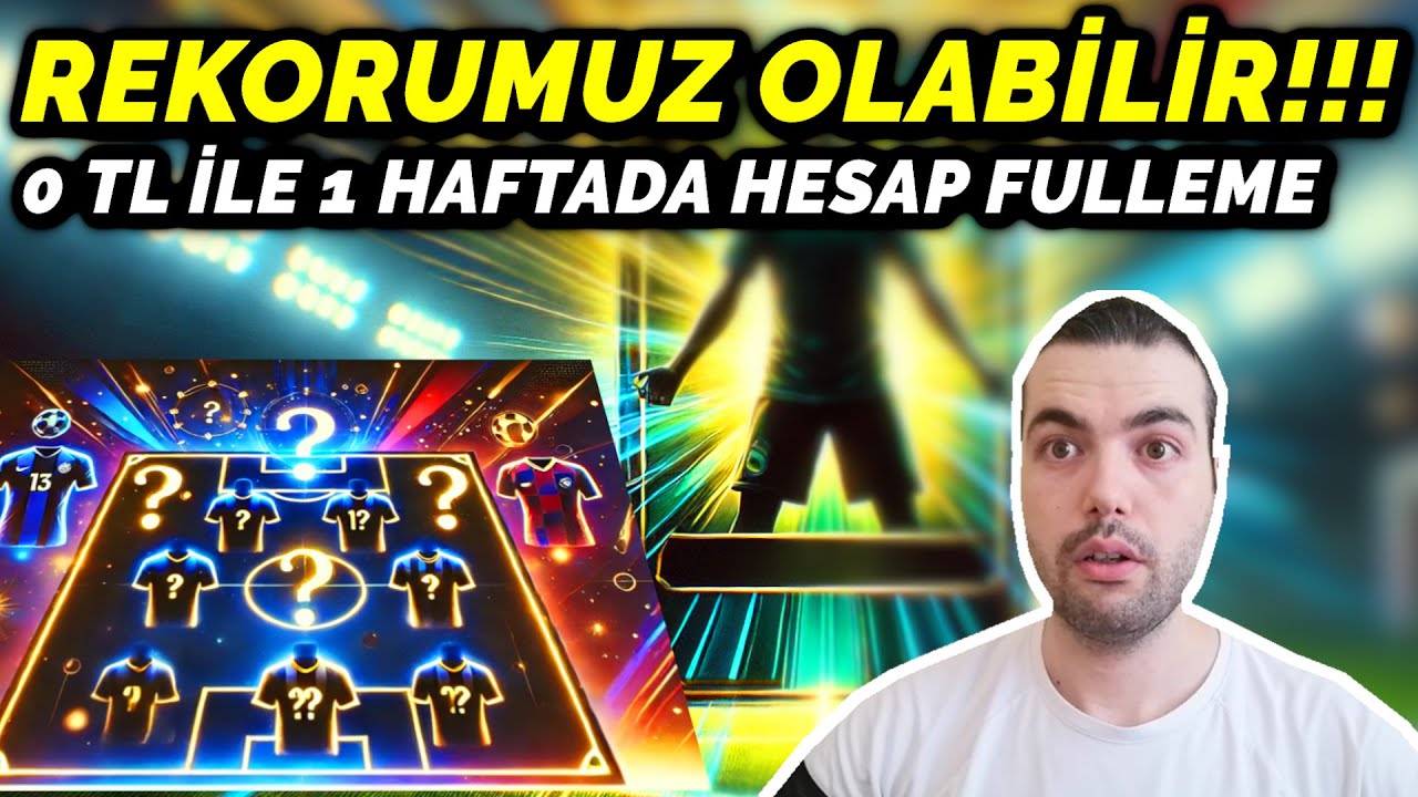 REKORUMUZ OLABİLİR🔥0 TL İLE 1 HAFTADA HESAP FULLEME (6 EPİC, 2 SHOW TİME) eFootball 2025 Mobile