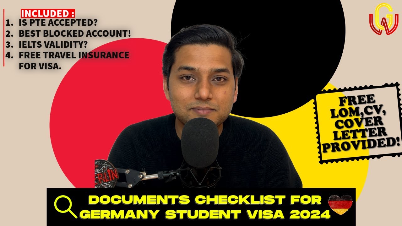 Crack the Code: The Complete Germany Student Visa Document Checklist 2025 !🔑🇩🇪 Coracle blocked Acc.