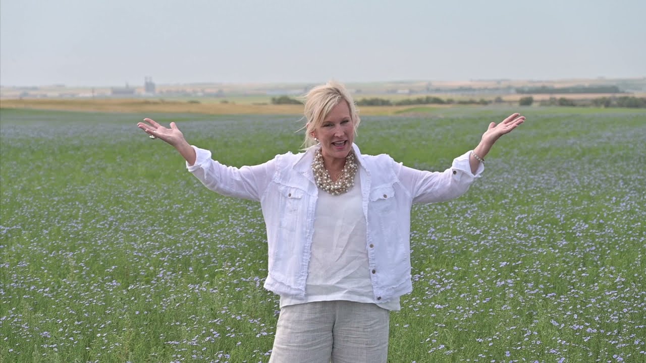 Crown Linen Designs lands in a Flax Field.