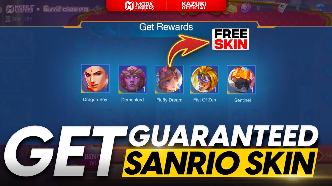 SANRIO EVENT IS BACK! GET GUARANTEED SANRIO / EPIC OR BETTER SKIN IN 10 DRAWS