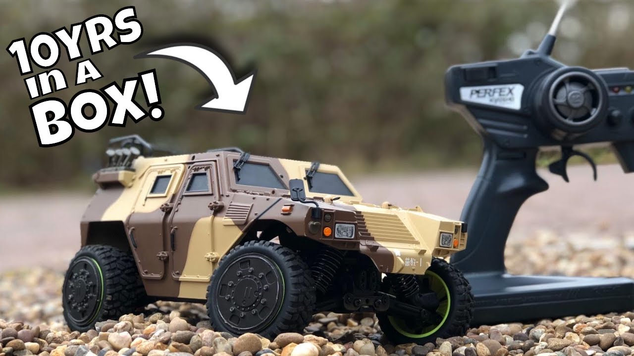 A Decade in the Box! Super [RARE] Kyosho RC Car unboxed.