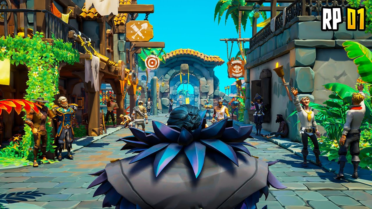 Mr Ravensky d&eacute;barque &agrave; PORT MERRICK 🐦&zwj;⬛ RP Sea of Thieves
