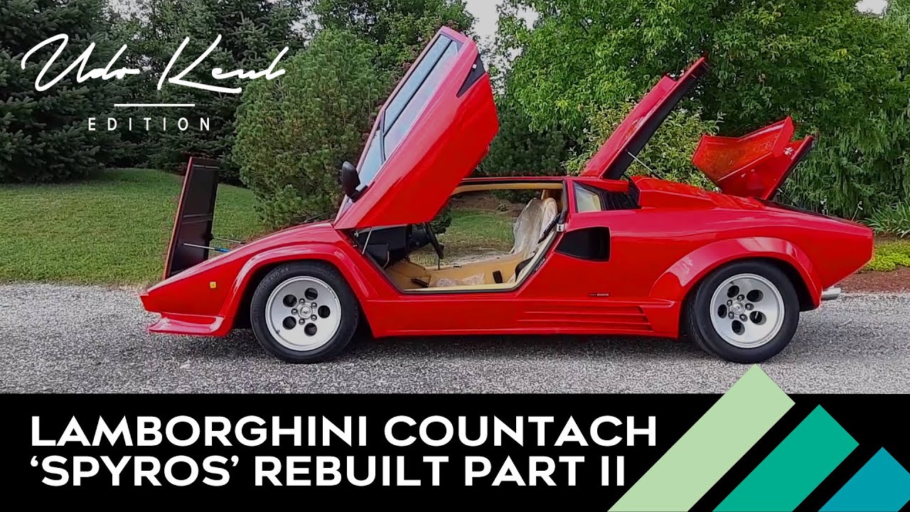 The Most Accurate Lamborghini Countach 'Spyros' Rebuilt Part II  by Udo Keul
