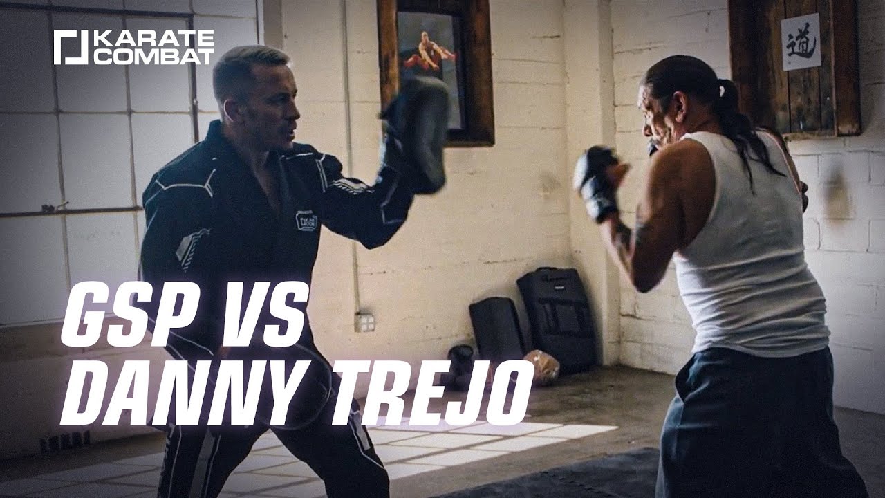 Georges St-Pierre Does Private Lessons With Danny Trejo