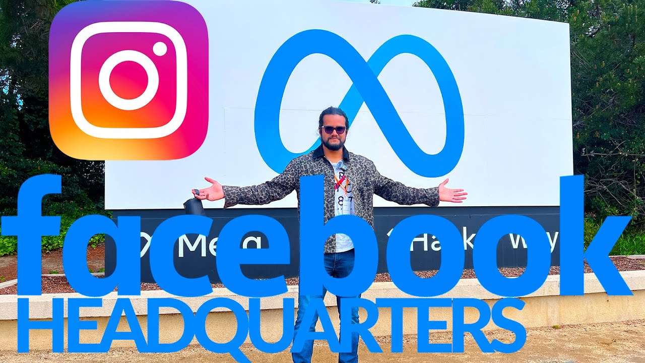 Inside Facebook & Instagram World Headquarters in Silicon Valley, Calfornia - Walking tour