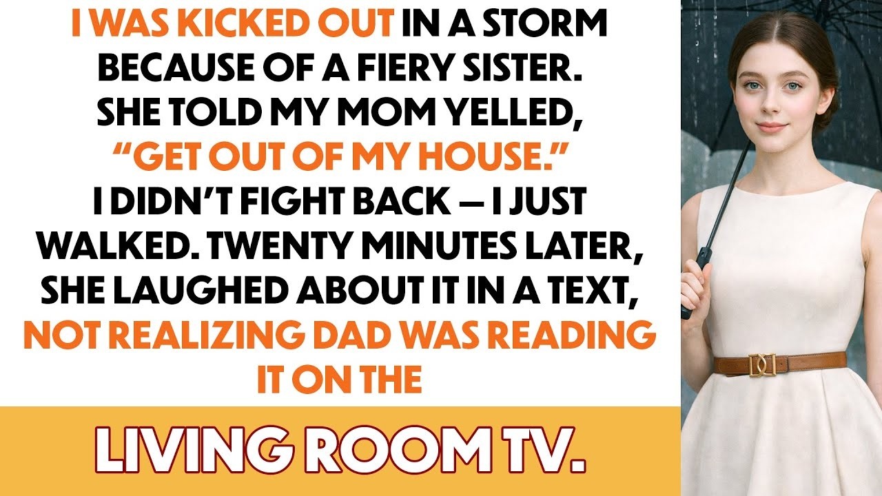 I Was Kicked Out In A Storm Because Of A Lie My Sister Told My Mom Yelled 'Get Out'—Then...