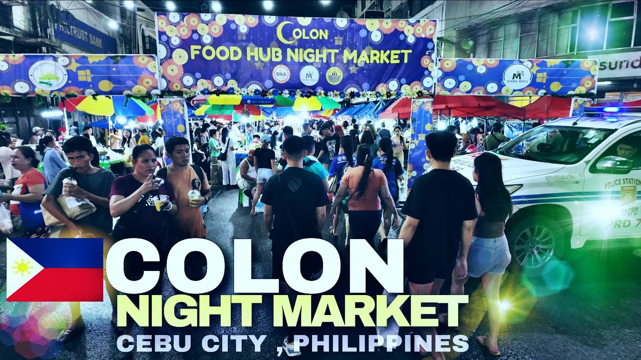 Cebu: Colon Night Market and Food Hub Walking Tour Update, November 2025