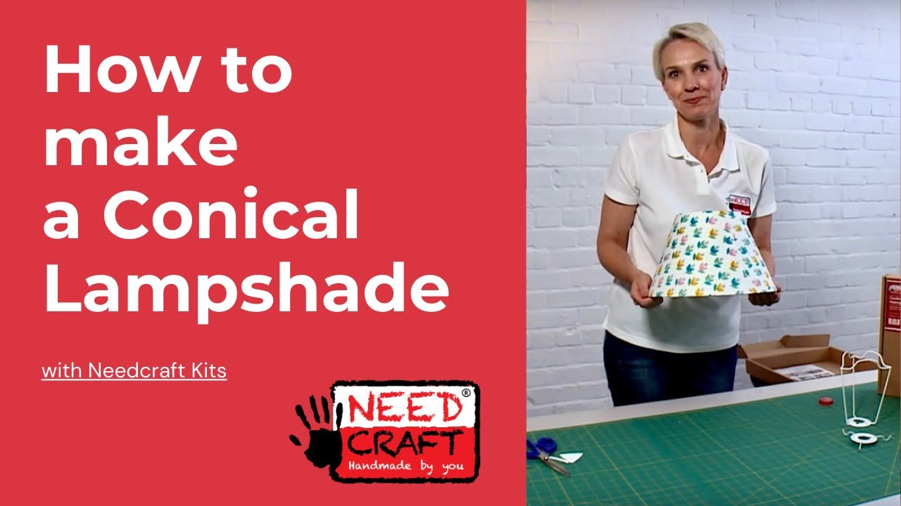 How to Make a Professional Conical Lampshade