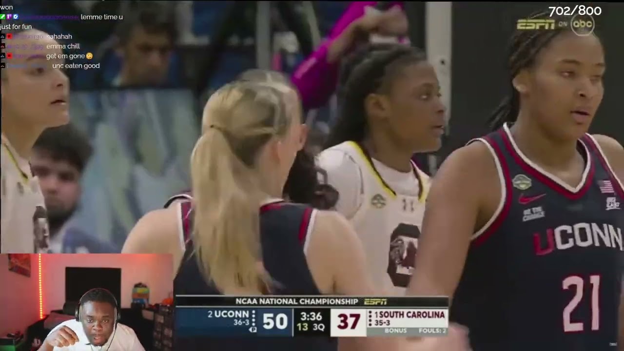 JuJuJuReacts To UCONN vs South Carolina | 2025 NCAAW Championship | Full Game Highlights