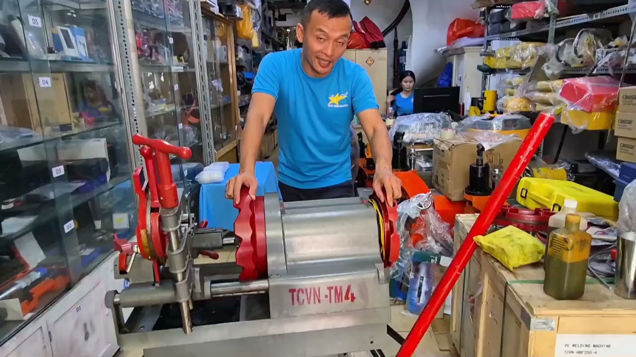 Hướng dẫn sử dụng MÁY REN ỐNG 3 INCH - 21-90mm, 4 INCH - 21- 114mm