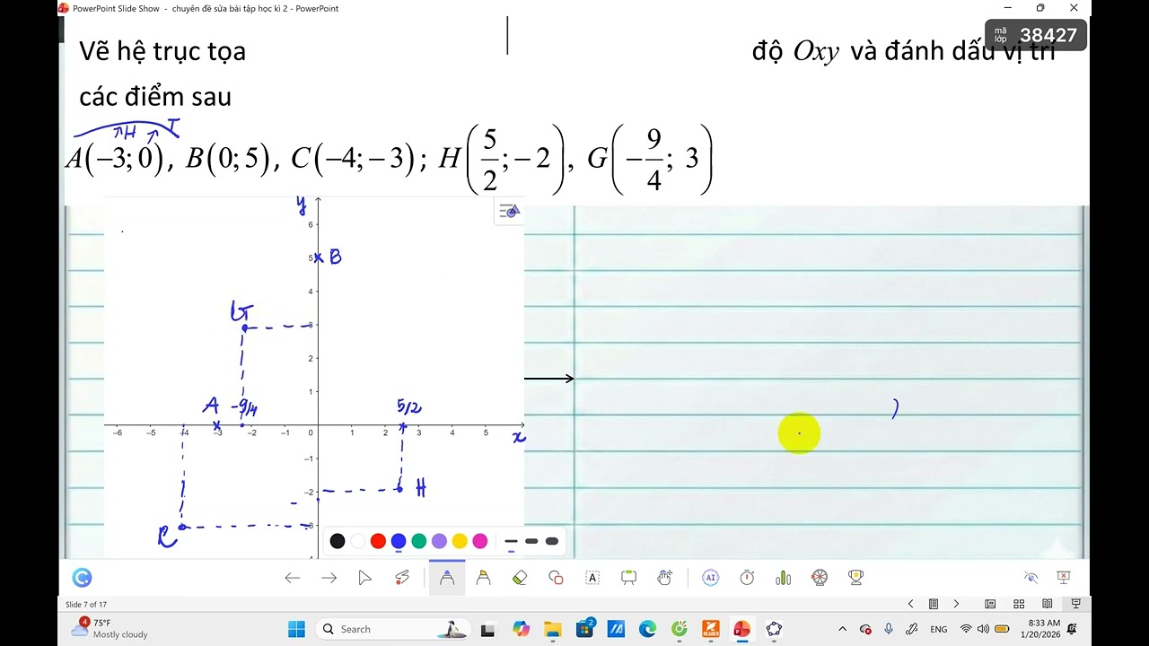 Toán 8 ôn tập tọa độ điểm và đồ thị hàm số