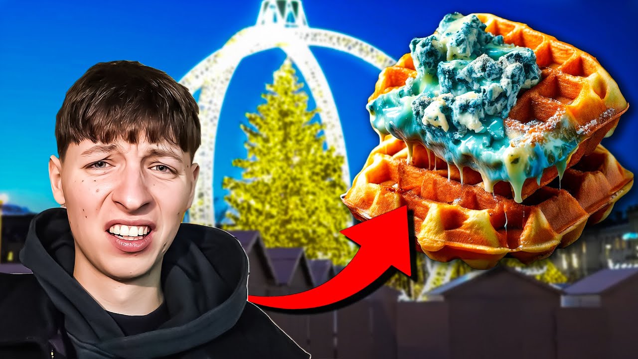 Išbandėm KEISTĄ Maistą Prie Eglutės