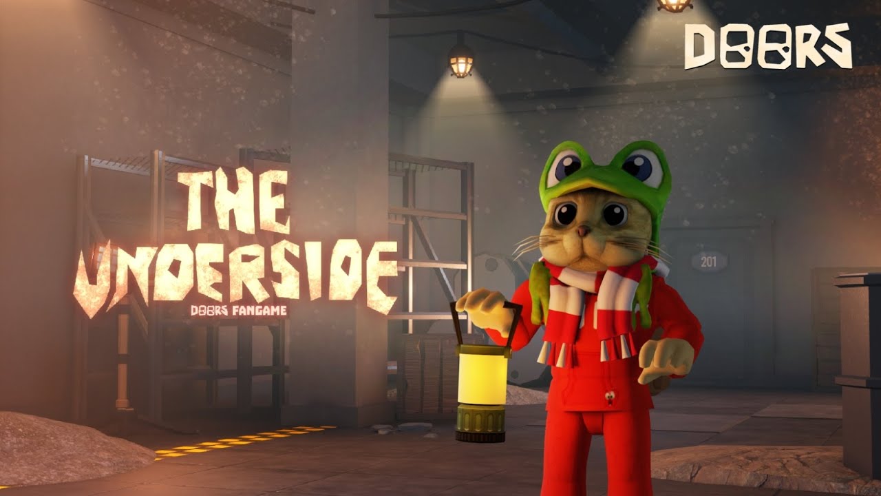 ИЗНАНКА ДОРС роблокс | The underside roblox | Крутая фанатская версия DOORS (Часть 1. Начало)