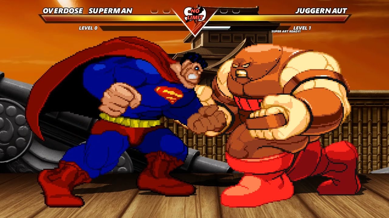 OVERDOSE SUPERMAN vs JUGGERNAUT - High level insane fight❗🔥