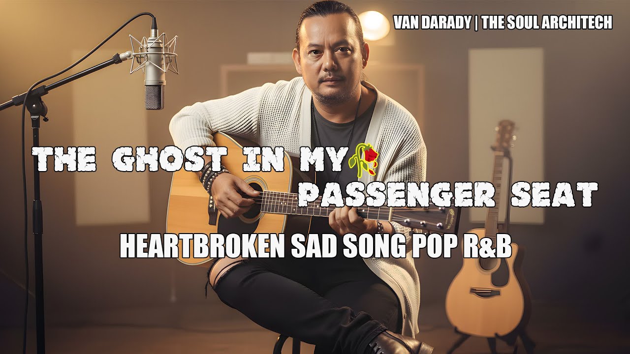 Van Darady - The Ghost in My Passenger Seat (Official Lyric Video) | Heartbroken Pop R&B 🥀