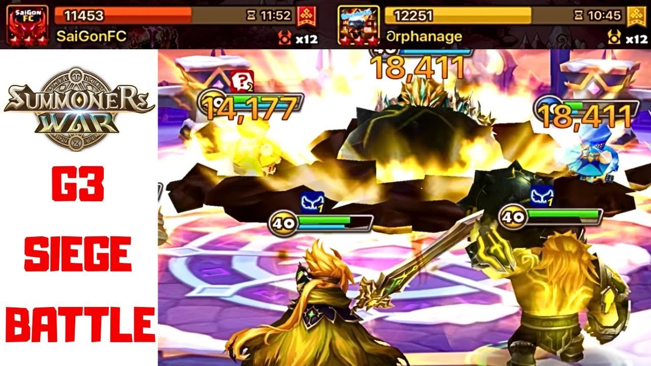 Fighting 10,000 Asia LEGENDS Morris Defs! - High G3 Siege - InsulaAdventum v SaiGonFC v Orphanage