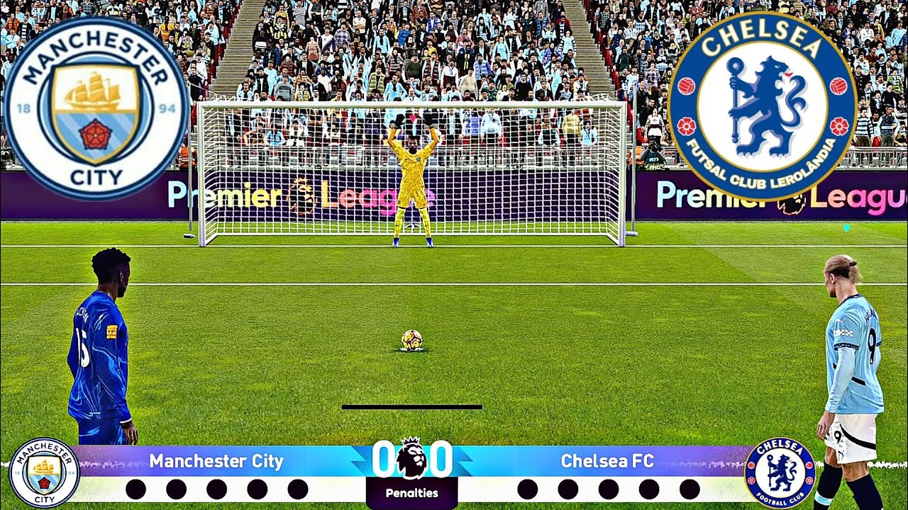 MAN CITY VS CHELSEA FULL PENALTY SHOOTOUT | CITY VS CHE HIGHLIGHTS