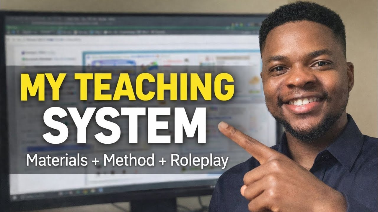 How I Teach English Online – My Materials, Method & Teaching Style (For New Teachers)
