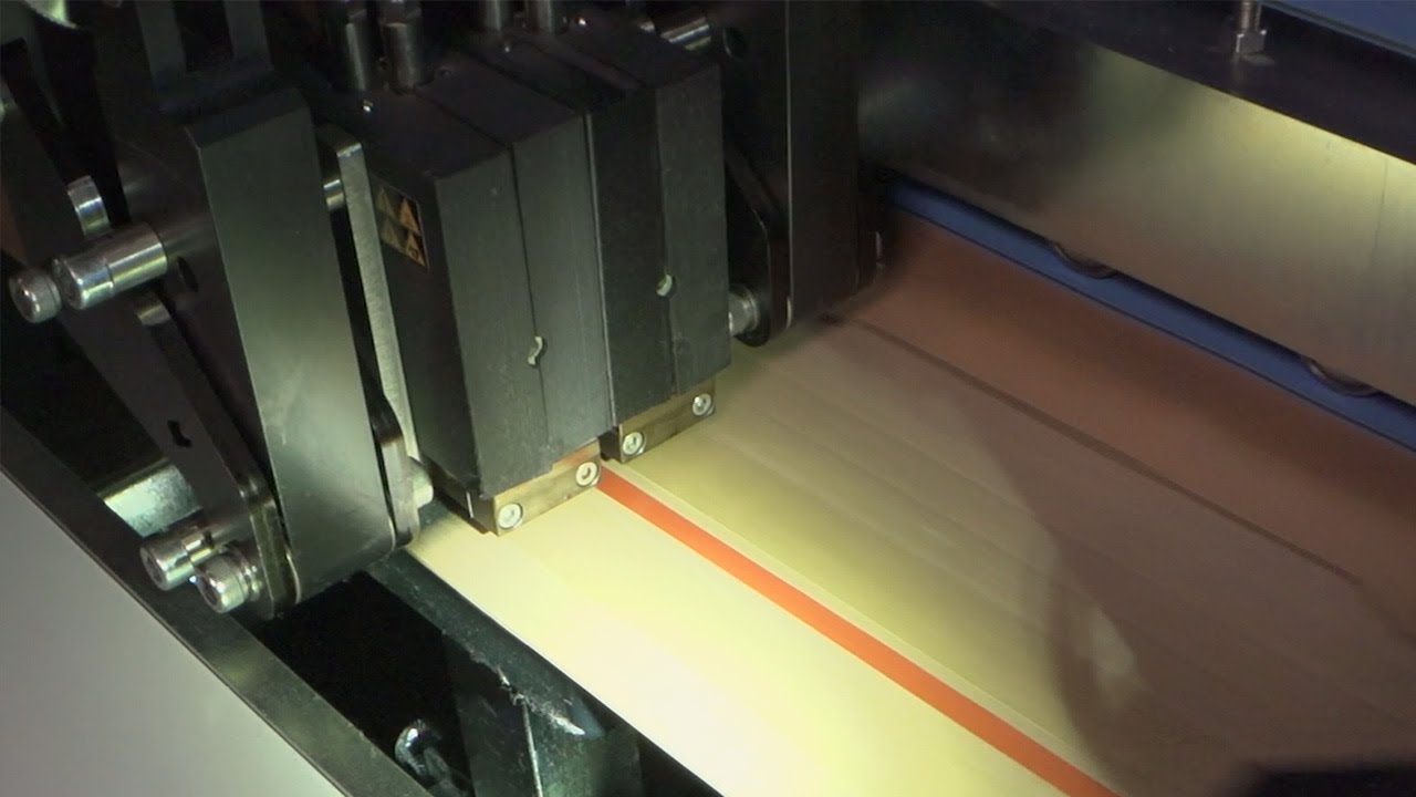 Fast and cost-efficient production of tear strips and silicone release liners