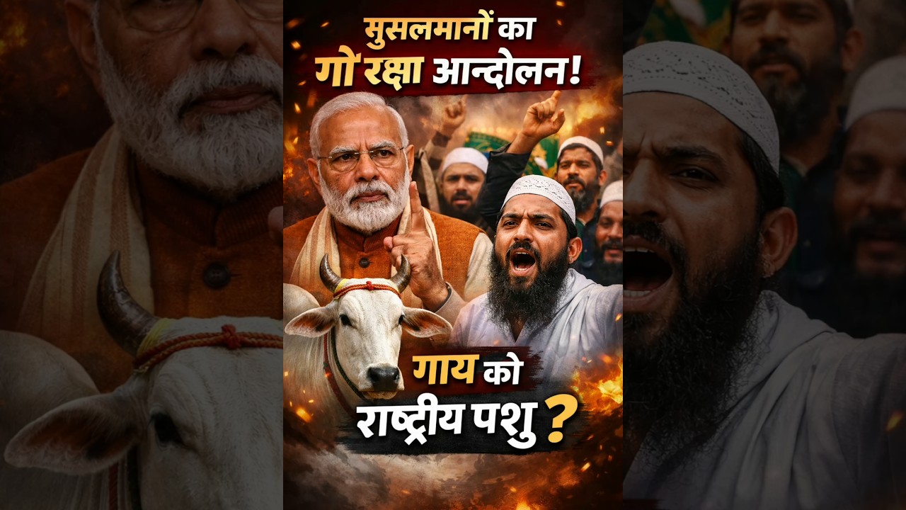 Muslims Demand Cow as National Animal? #india #bhopalnews #cow #shorts