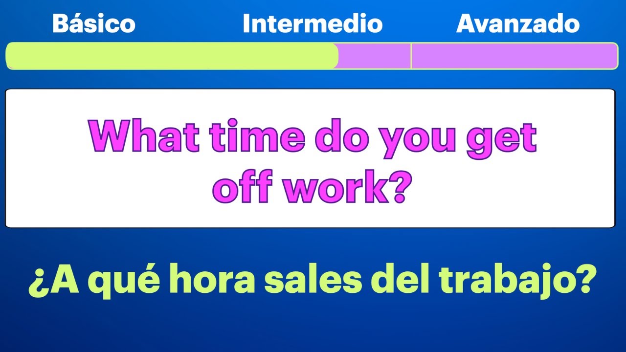 Escucha Inglés en 3 Niveles~Ve tu Progreso