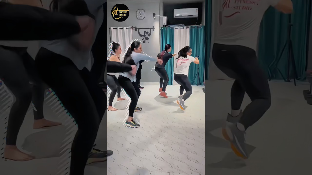 Les Mills Body Combat workout in Jammu only for females fitness centre n gym 