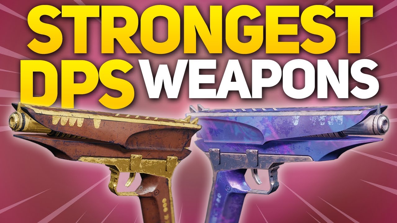 The Surprising STRONGEST Weapons for DPS in Destiny 2 (Best Weapons for Season 7)
