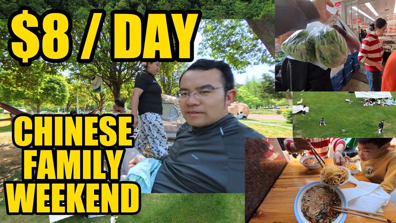 A Realistic Weekend Back Home in Central China for a Working Family ($8/Day) 🇨🇳