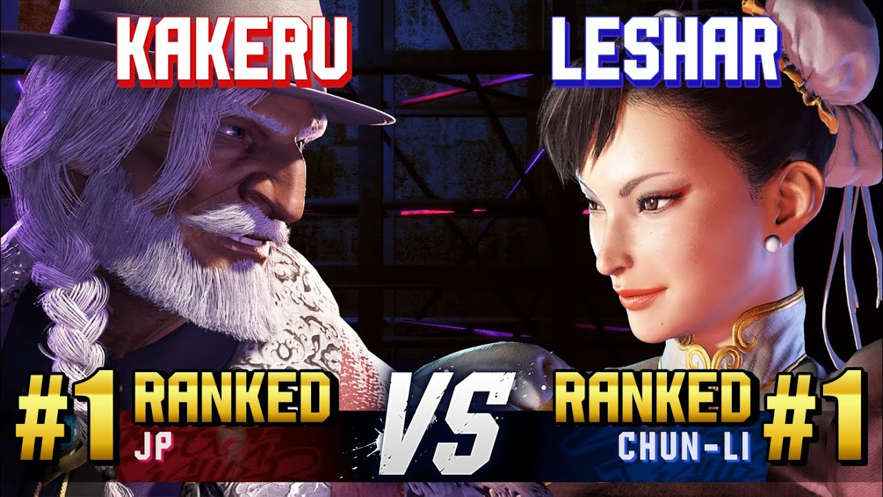 SF6 ▰ KAKERU (#1 Ranked JP) vs LESHAR (#1 Ranked Chun-Li) ▰ High Level Gameplay