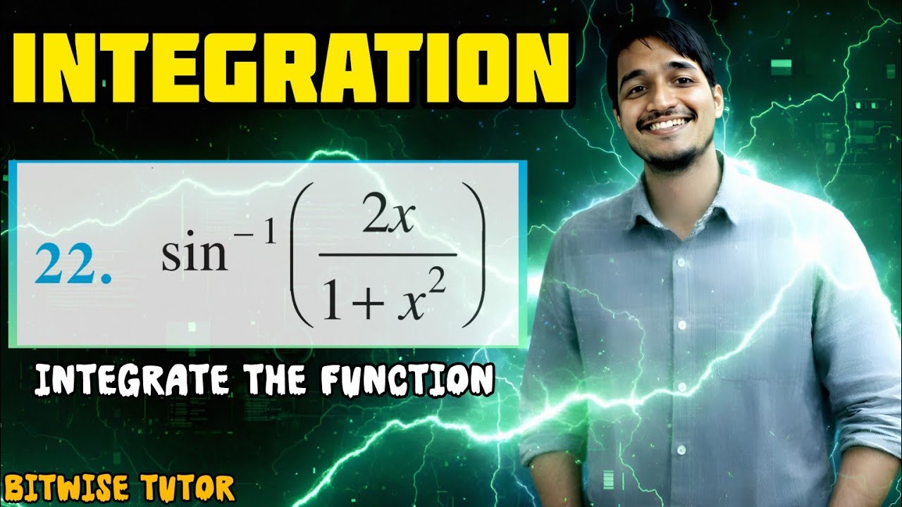 Integrate sin inverse 2 x by 1 + x²