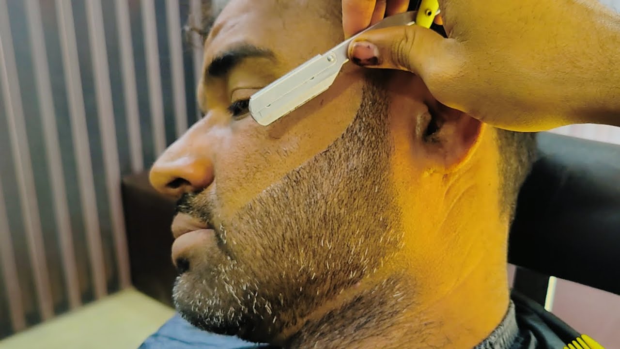 💈PERFECT BEARD SHAPE ✂️ STEP BY SETP 🪒