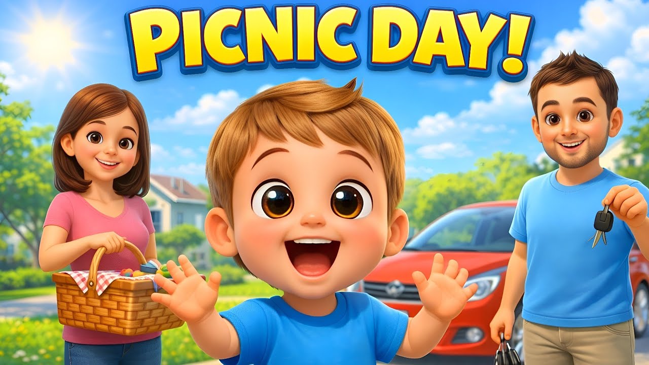Milo&rsquo;s Fun Picnic Day! 🍦🐿🌈 | Park Adventure for Kids | Nursery Rhymes & Kids Songs