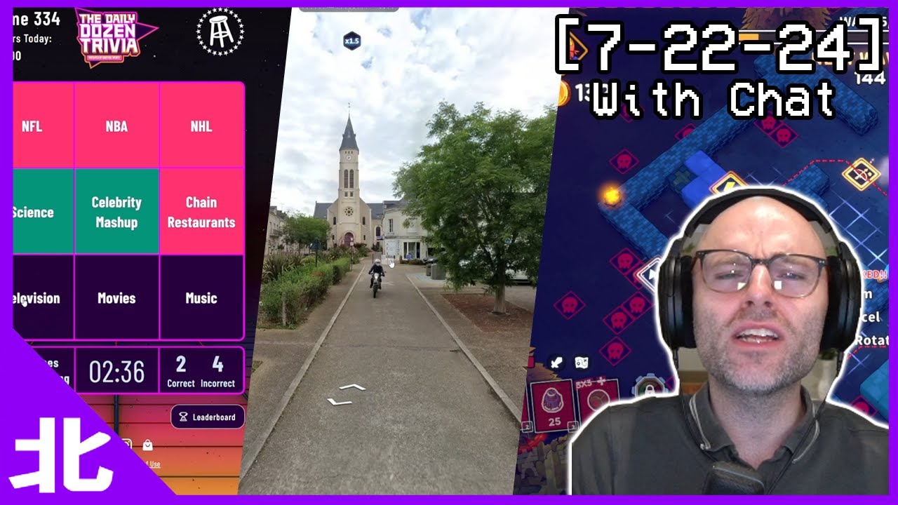 Dles Speedrun Any% [With Chat] (Trivia, GeoGuessr, Emberward)