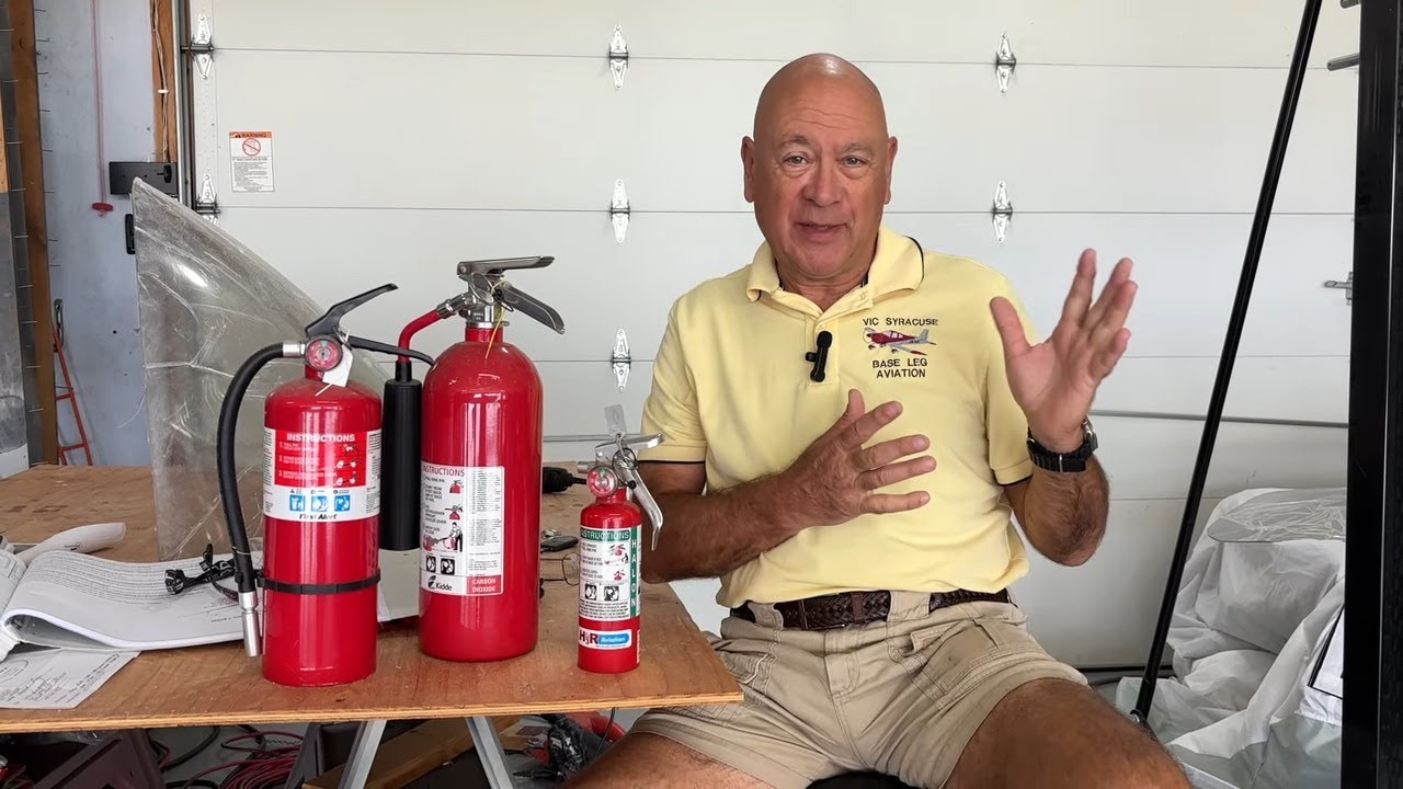 Fire extinguisher, Jam Nuts, RV 10 update
