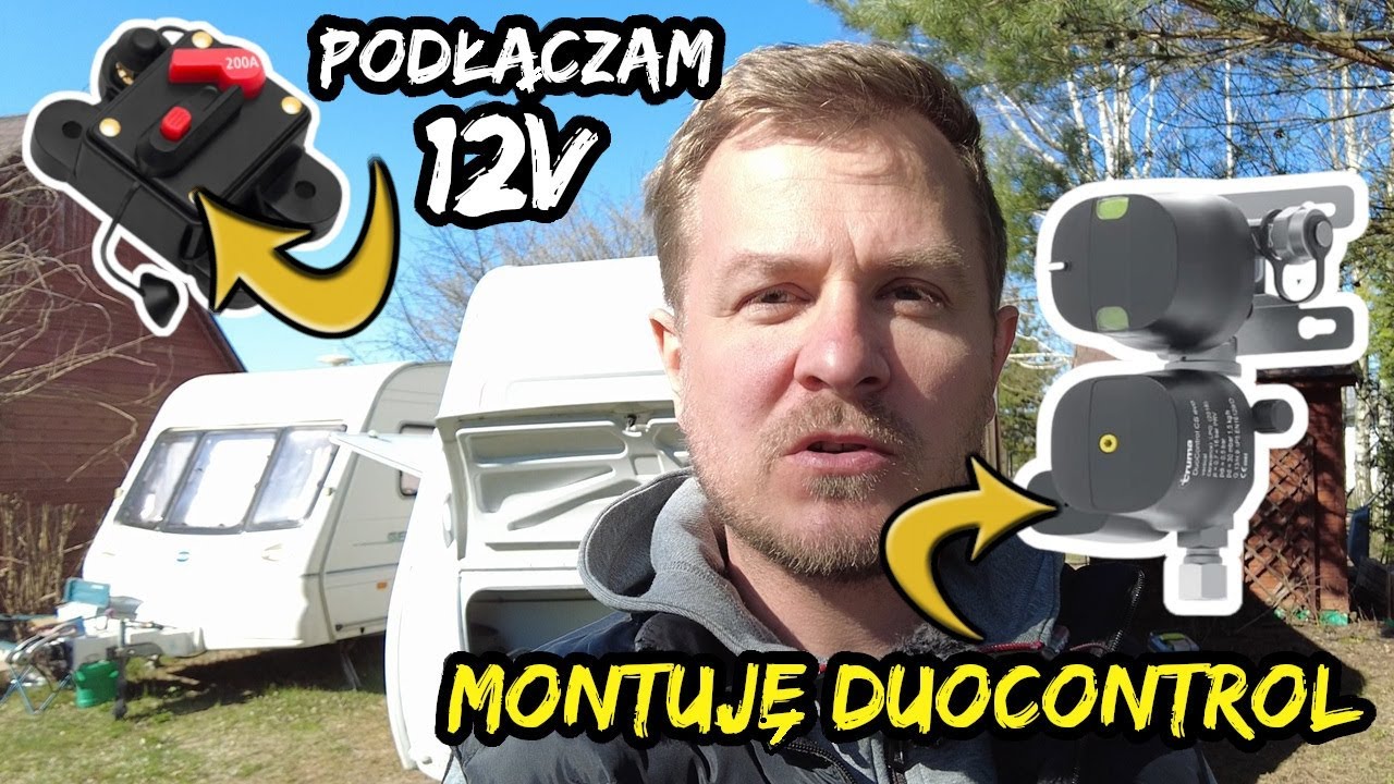 DUOCONTROL - Jak samodzielnie zamontować? Dostosowuję Przyczepę Kempingową do postojów 